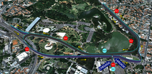 Percurso de 5 km