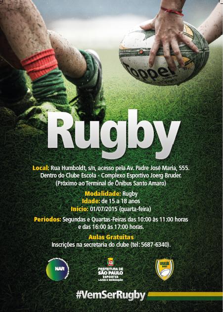 Cartaz do projeto social