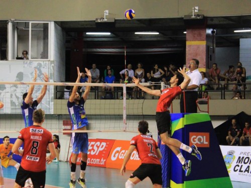 Time masculino do Sesi-SP (Sesi-SP/Divulgação)