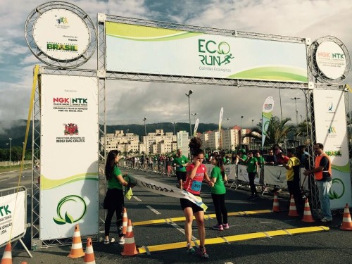 Chegada da Eco Run em Mogi das Cruzes (Rede Acesso)