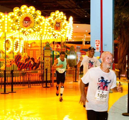 Corredores passam pelo Parque da Mônica na 7ª SP Run (Divulgação)