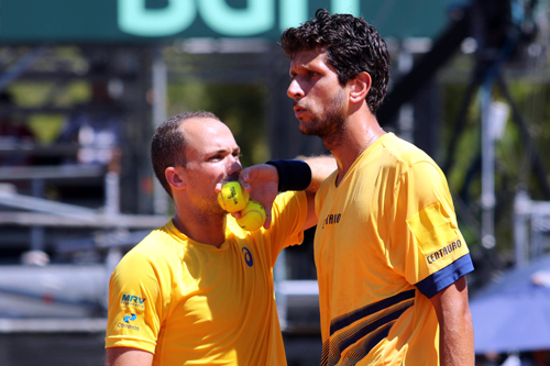 Bruno Soares e Marcelo Melo (Cristiano Andujar/CBT)