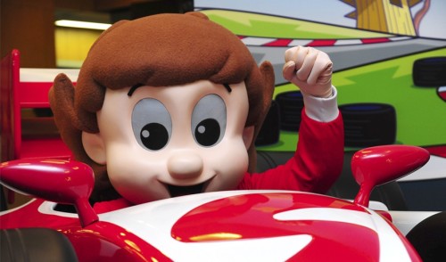 Personagem Senninha (Instituto Ayrton Senna)
