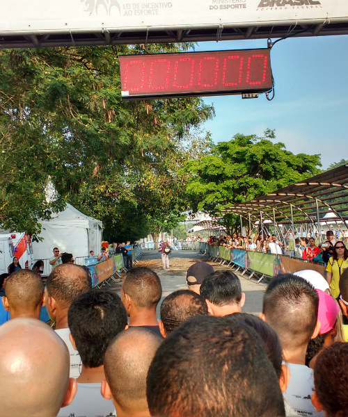 Momentos antes da largada do Circuito ParaTodos no Parque Ecológico do Tietê (Esportividade)