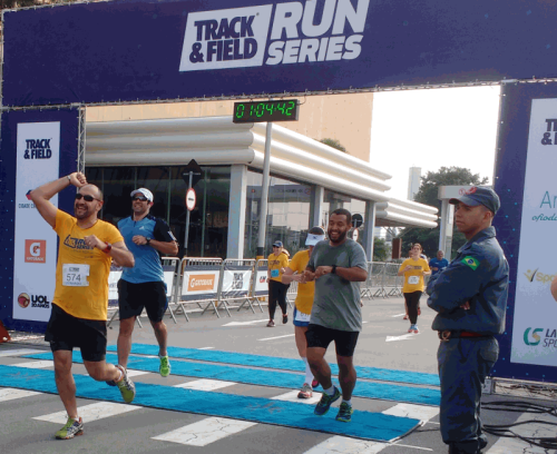 Chegada da etapa do Center Norte do Track&Field Run Series (Esportividade)
