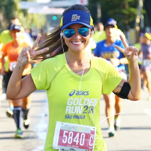 Meia ASICS Golden Run de 2017 em São Paulo (Fotop)