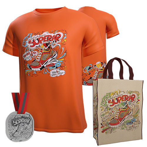Kit do Circuito Superar-2017 (Ativo/Norte/Divulgação)