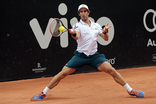 Uruguaio Pablo Cuevas, bicampeão do Brasil Open (Marcello Zambrana/DGW)