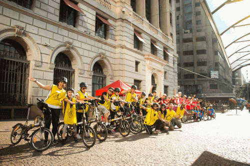 Bike Tour SP no centro paulistano (Divulgação)