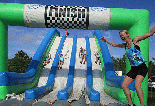 Insane Inflatable 5K no exterior (Insane Inflatable 5K/Divulgação)