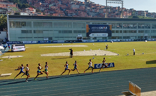 Atletismo na Arena Caixa, em São Bernardo do Campo (Esportividade)