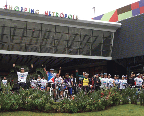 Passeio ciclístico do shopping Metrópole (Movimento Ciclistico Pedale)