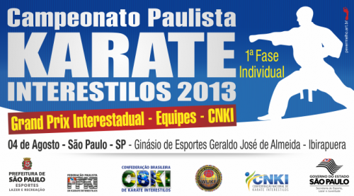 Campeonato Paulista karate interestilos