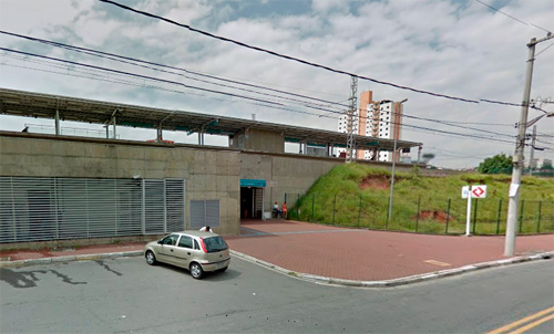 Estação Autódromo da CPTM (Google Maps/Reprodução)