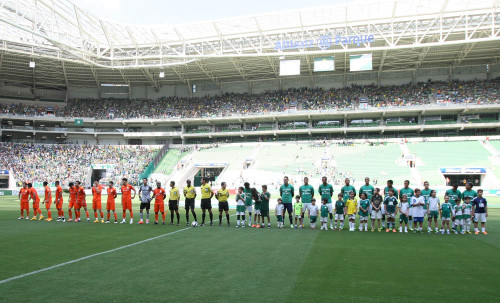 Times de Palmeiras e Shandong Luneng (Cesar Greco/Ag. Palmeiras)