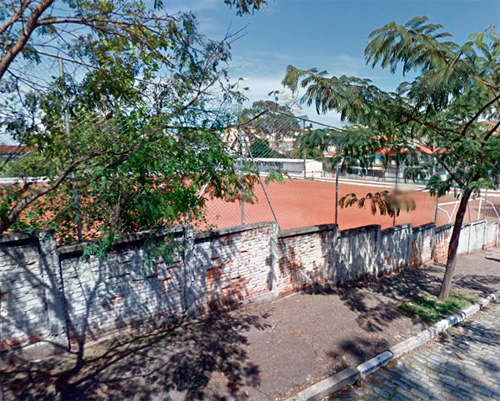 "Terrão" atual do campo do Centro Esportivo Jardim São Paulo (Google Maps)
