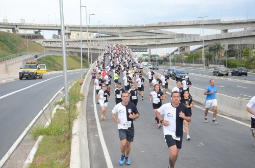 Trecho do percurso da Timão Run de 2014 (Divulgação)