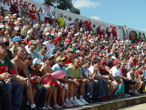 Torcida da Portuguesa no Canindé (Douglas Nascimento/Portuguesa)