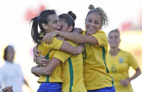 Seleção brasileira feminina de futebol nos Jogos Pan-Americanos-2015 (Rafael Ribeiro/CBF)
