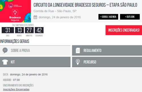 Mensagem de "inscrições encerradas" era vista entre as 10h e as 11h e deixava incerteza no ar