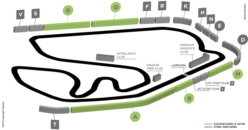 Preços dos ingressos do GP do Brasil de Fórmula 1 sobem menos que dólar