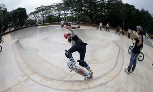 Bowl do Parque Cháchara do Jockey (Cesar Ogata/Secom)