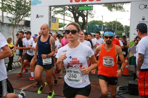 Largada de etapa do Circuito ParaTodos-2016 (O2 Corre Brasil)