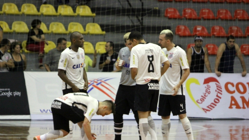 Equipe de futsal corintiana (Divulgação)