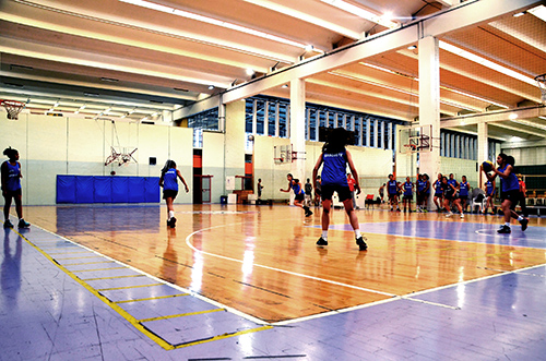 Basquete no Centro Olímpico de Treinamento e Pesquisa (Arquivo Seme)
