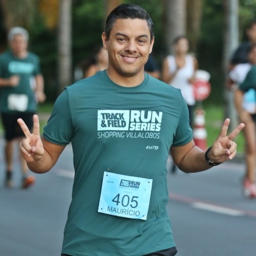 Participante da etapa do VillaLobos do Track&Field Run Series (Fotop)