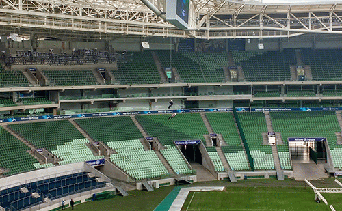 Rapel no Allianz Parque, estádio do Palmeiras (Esportividade)