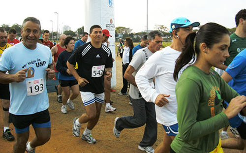 Corrida no parque do Trote, na Vila Maria, zona norte de São Paulo (Prefeitura de SP)
